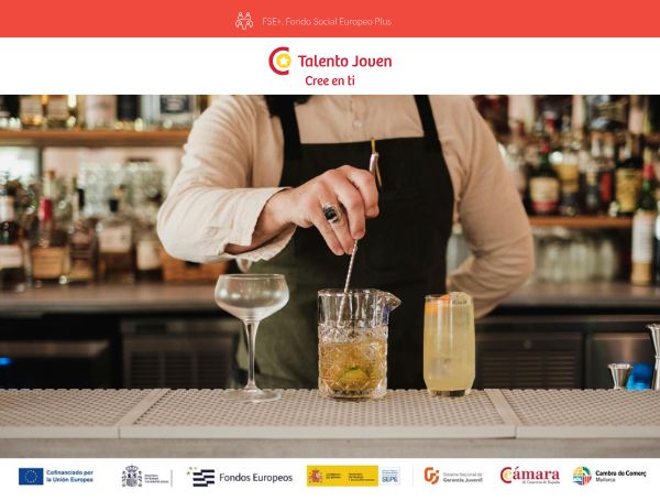 Garantía Juvenil: curso de coctelería